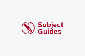 Subject Guides logo with compass icon
