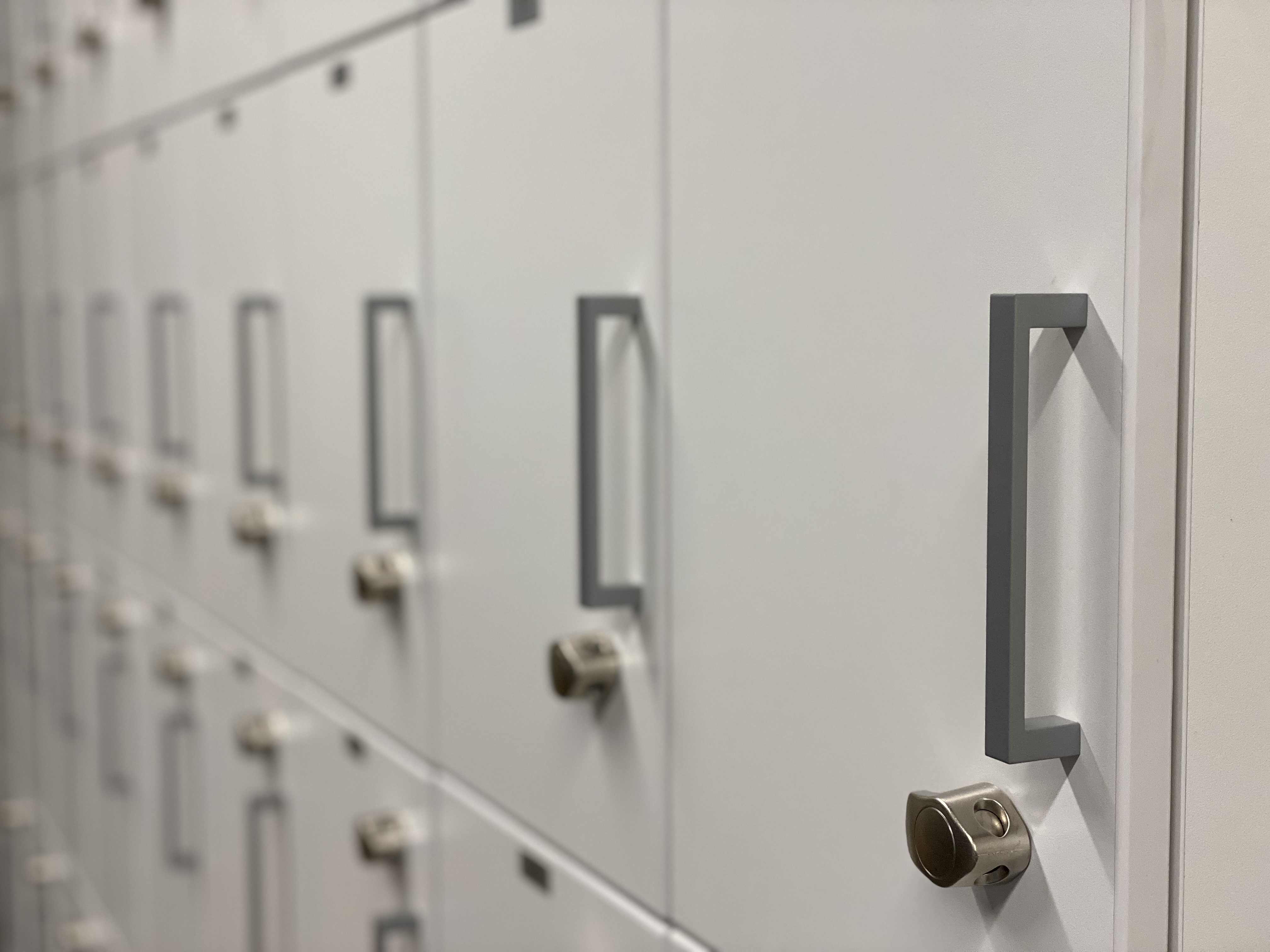 Health Sciences Library lockers are located on the 3rd floor.