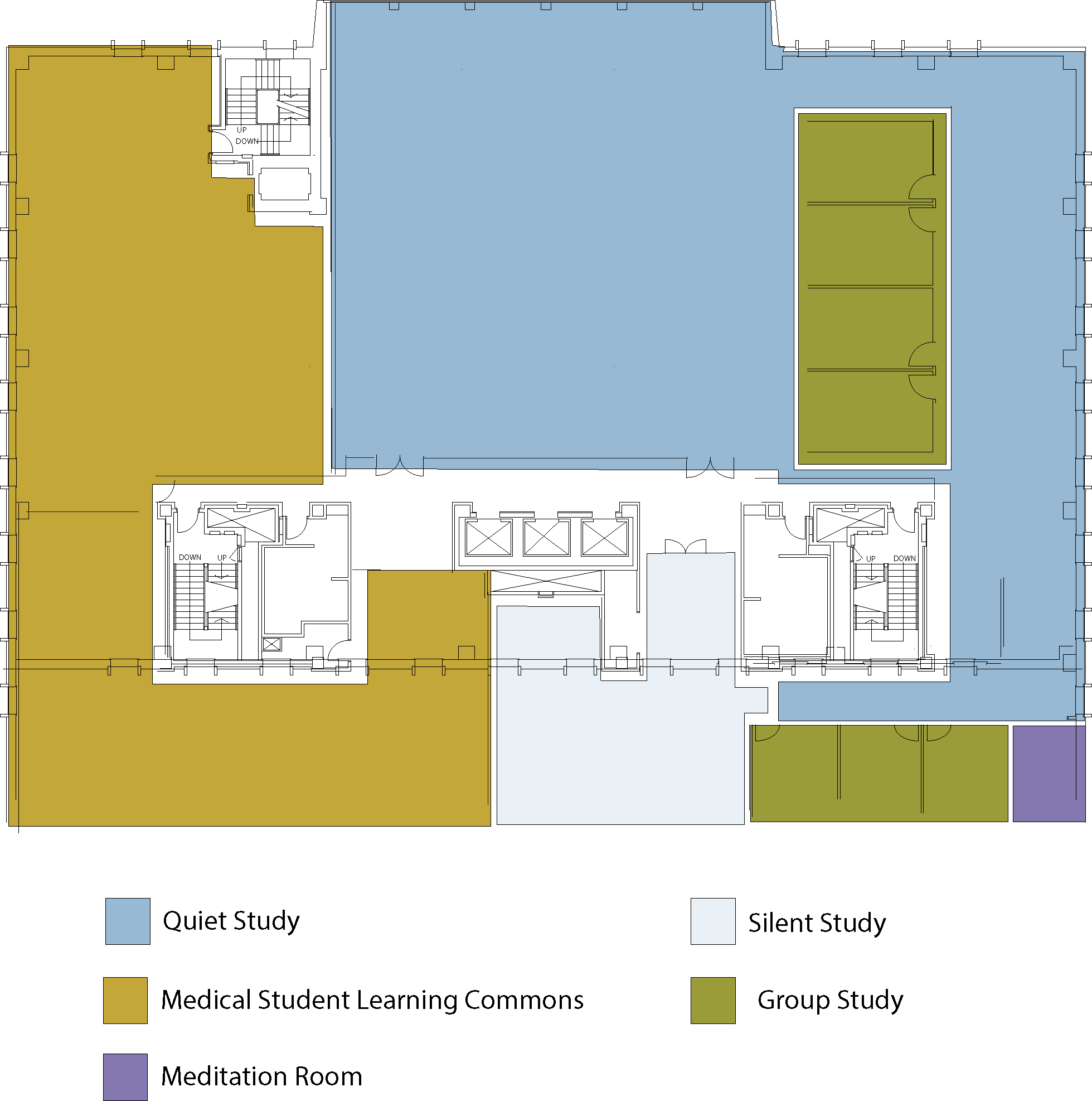 3rd Floor Floor Plan after renovation