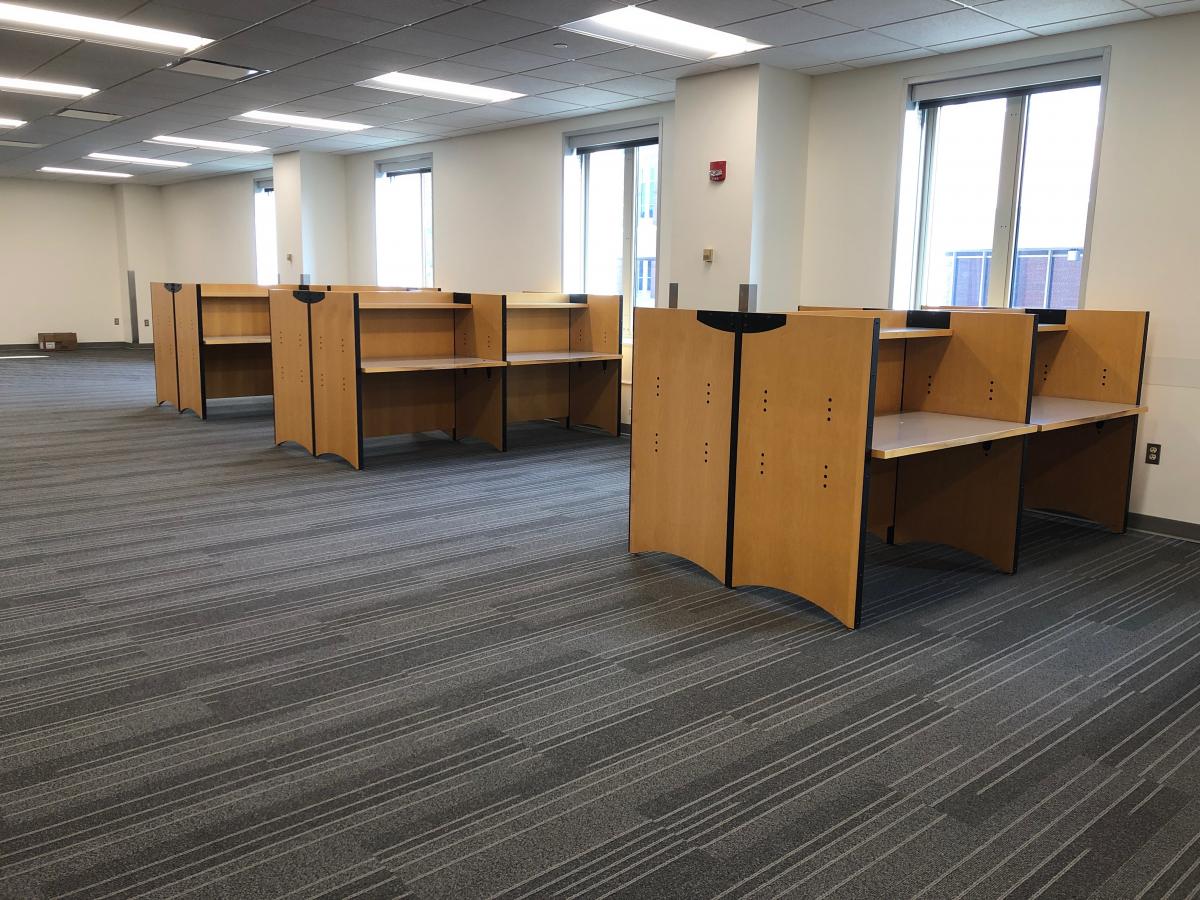 Quiet study carrels