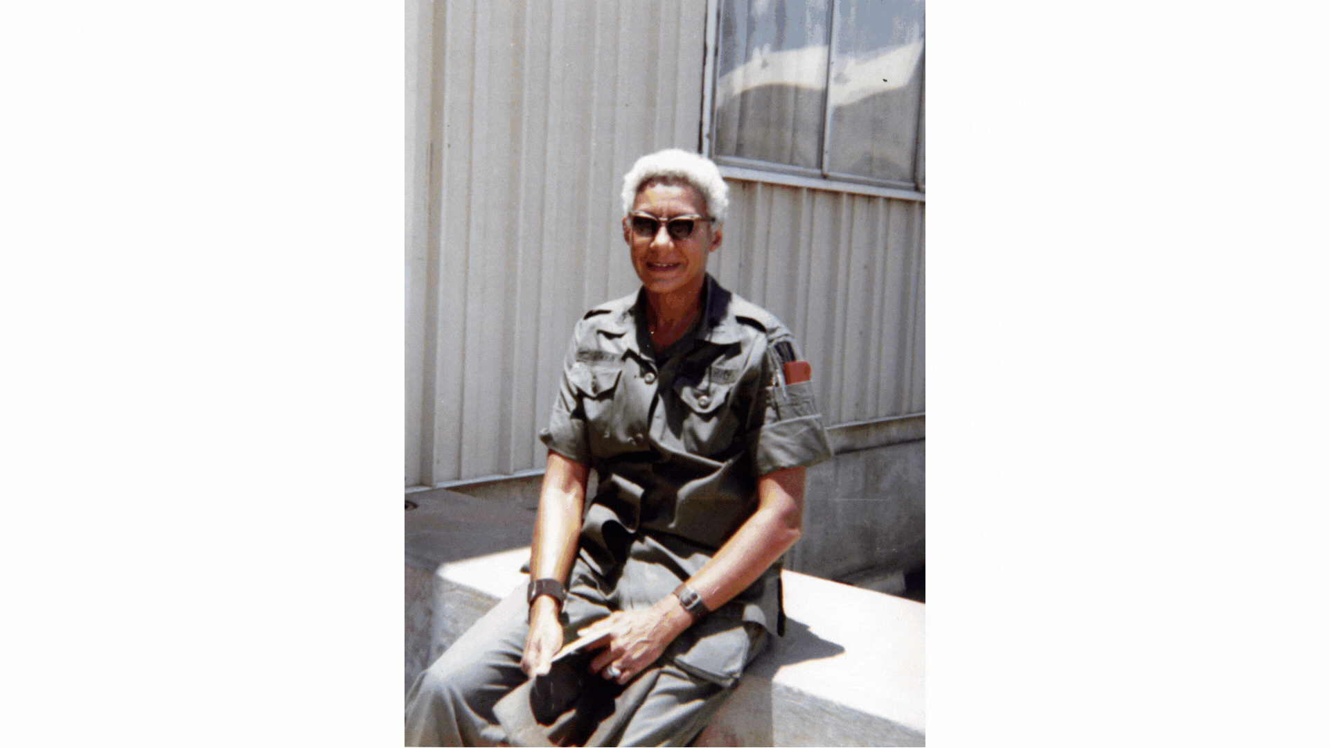 Images of Clotilde Bowen throughout her military and medical career