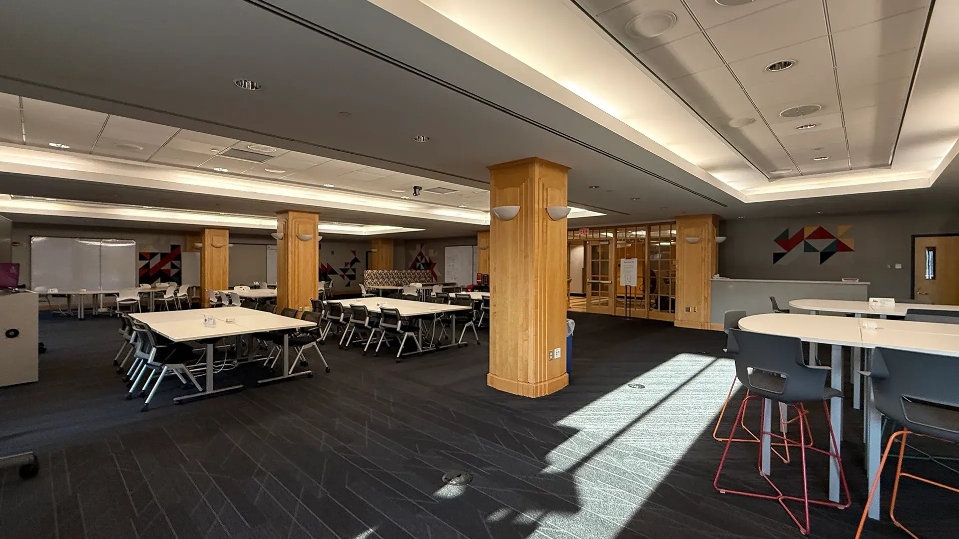 Interior of 550 conference room.