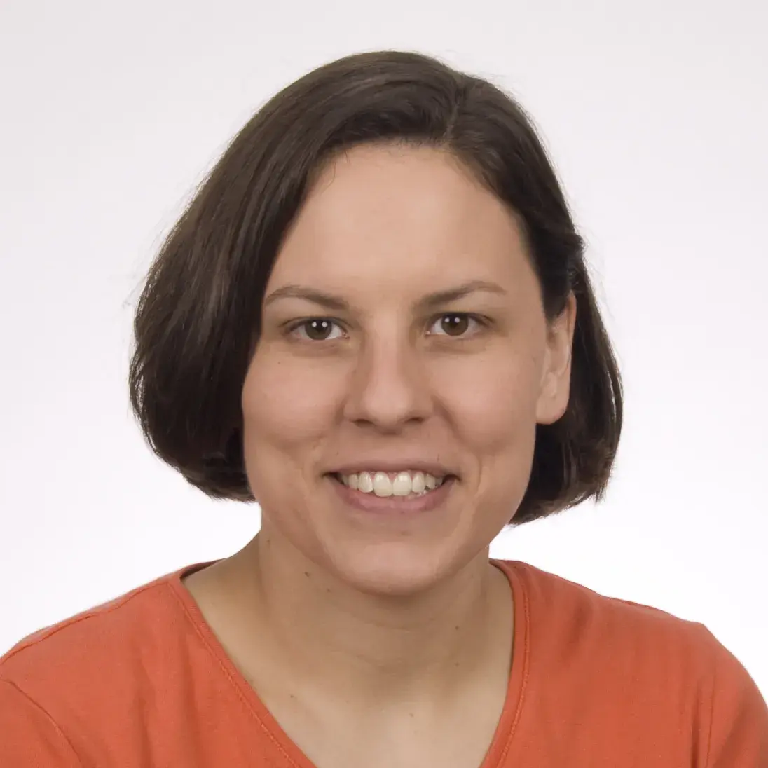 Betsy Hamlin, smiling.