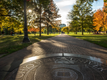 Ohio State Oval in Autumn